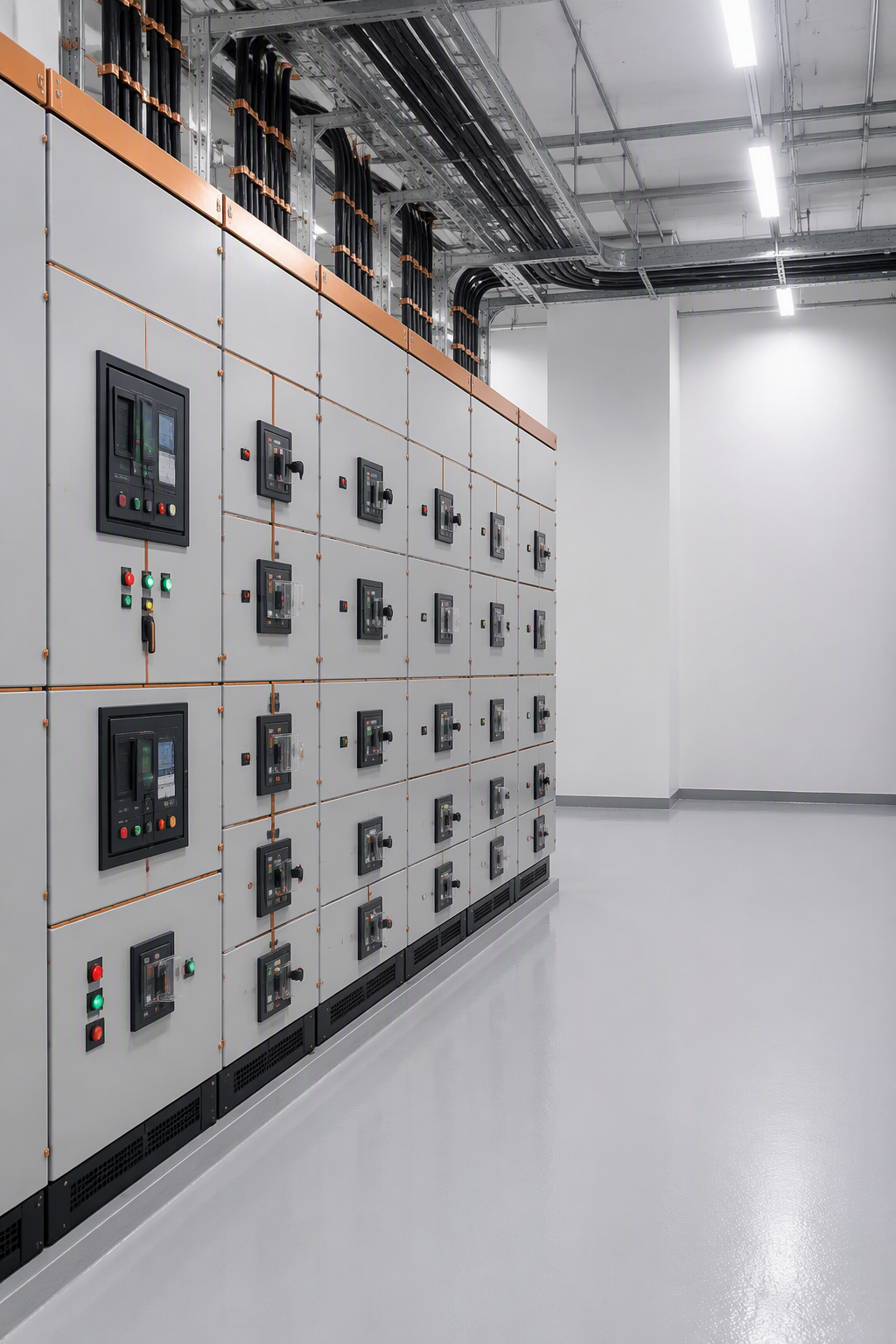 Hospital power distribution room