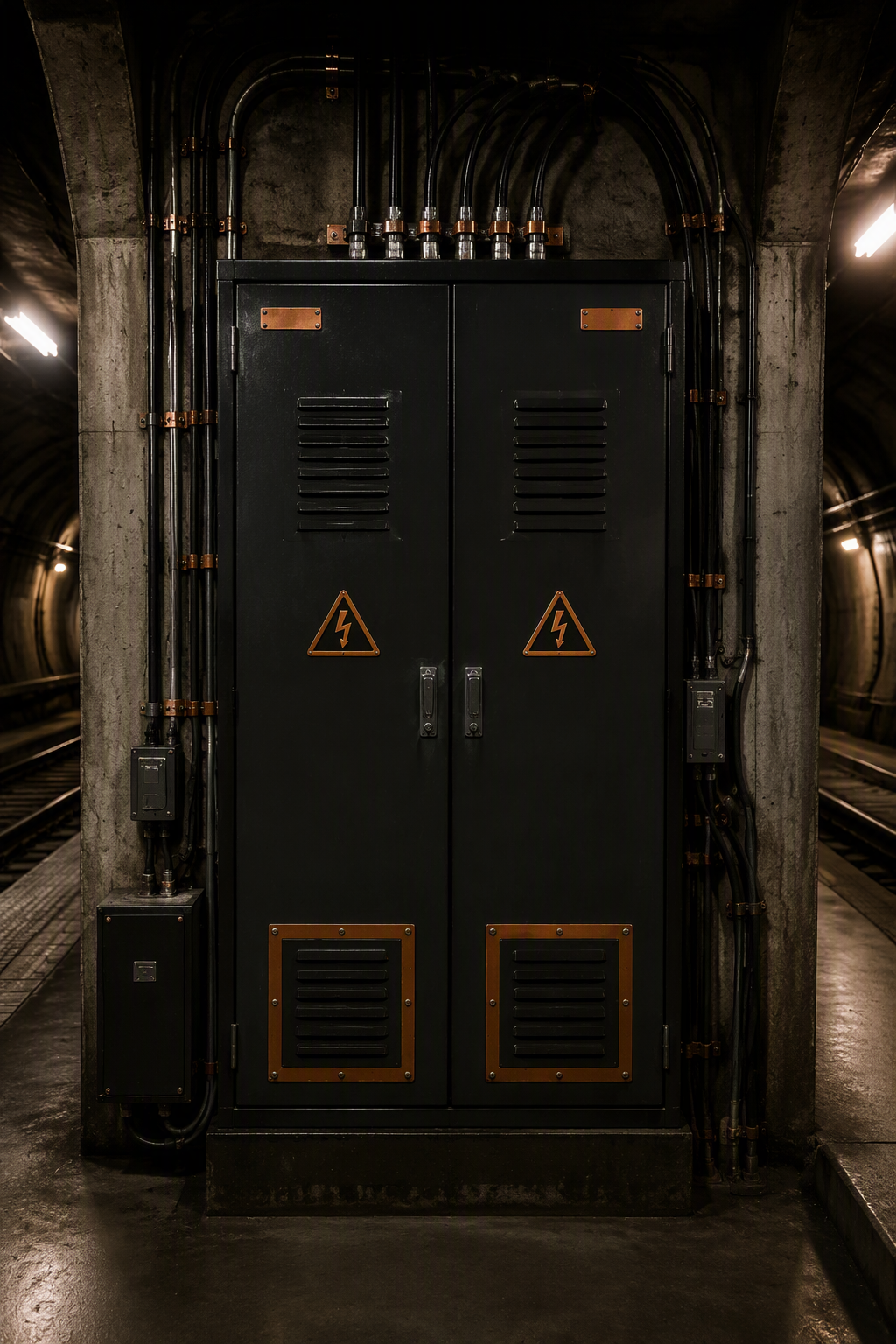 Metro traction power cabinet