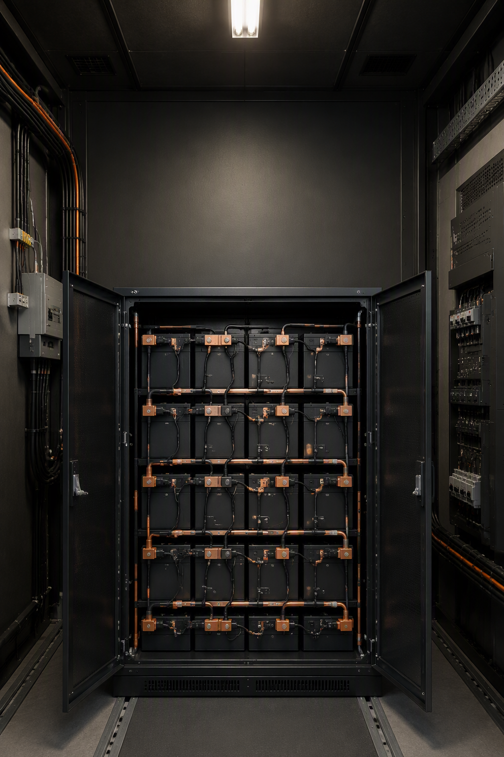 48V DC battery cabinet