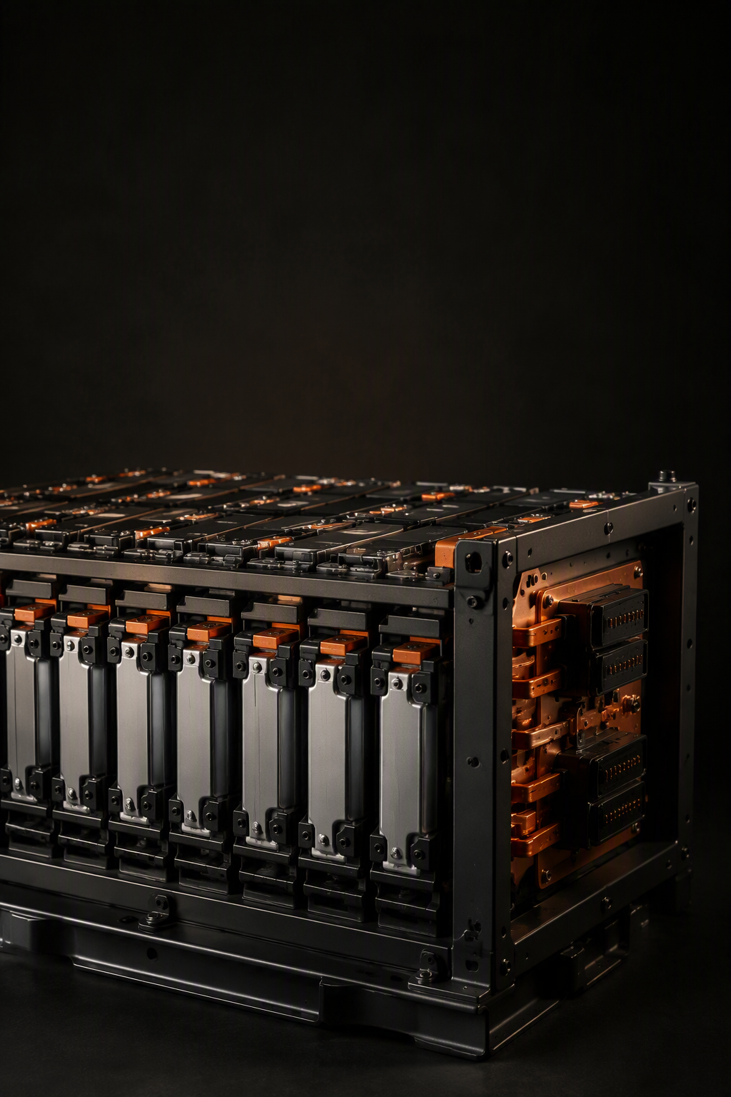 BBU battery shelf with modules