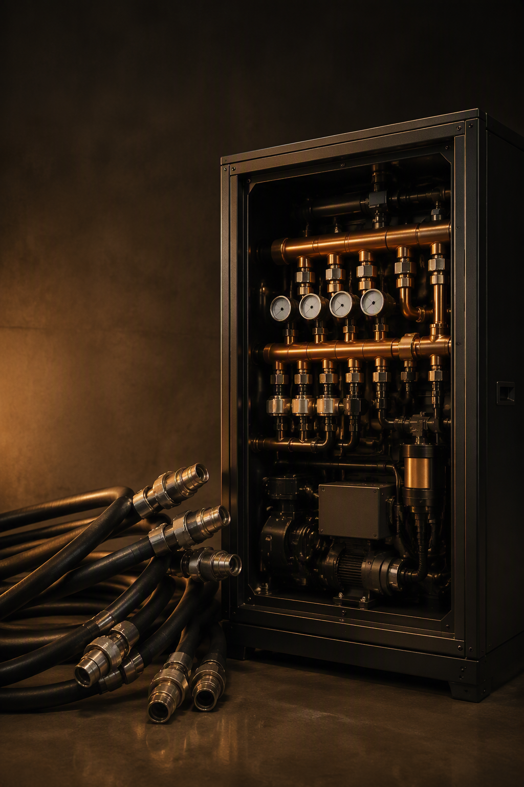 Liquid cooling CDU cabinet