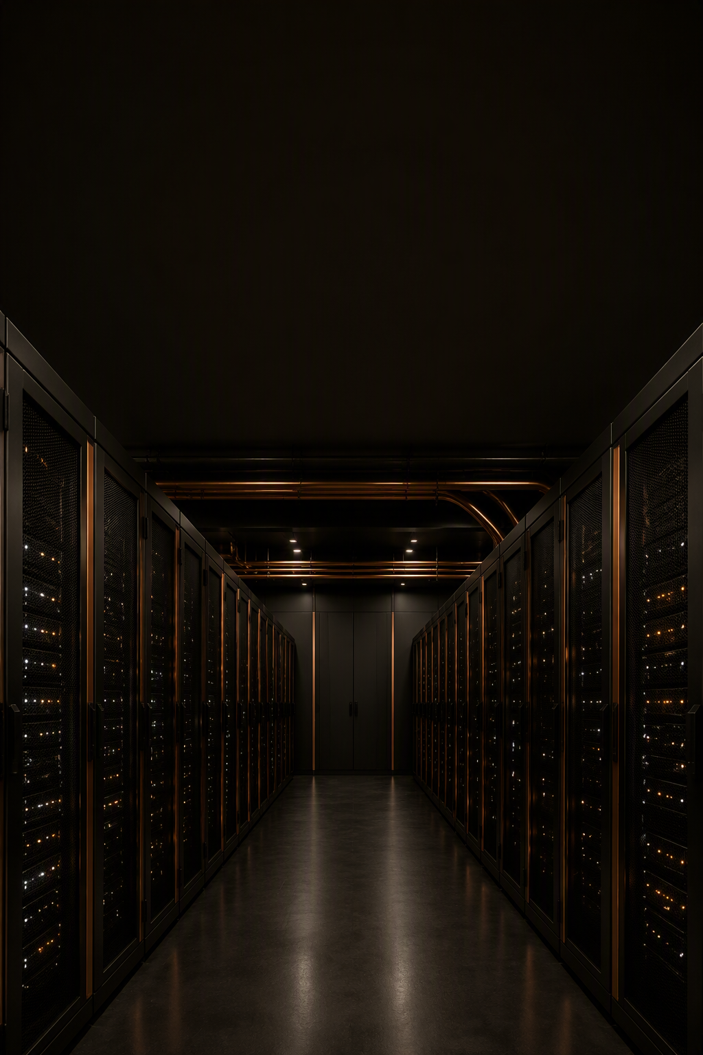 Data center rack corridor