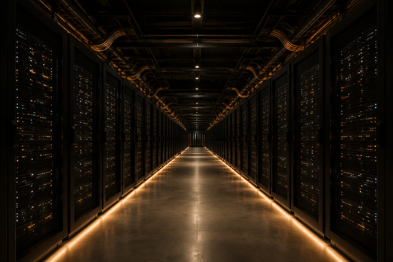 Data center aisle